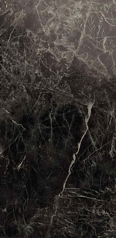 Grès cérame Marvel Pro Noir St.Laurent poli 75 x 150 cm - Atlas Concorde