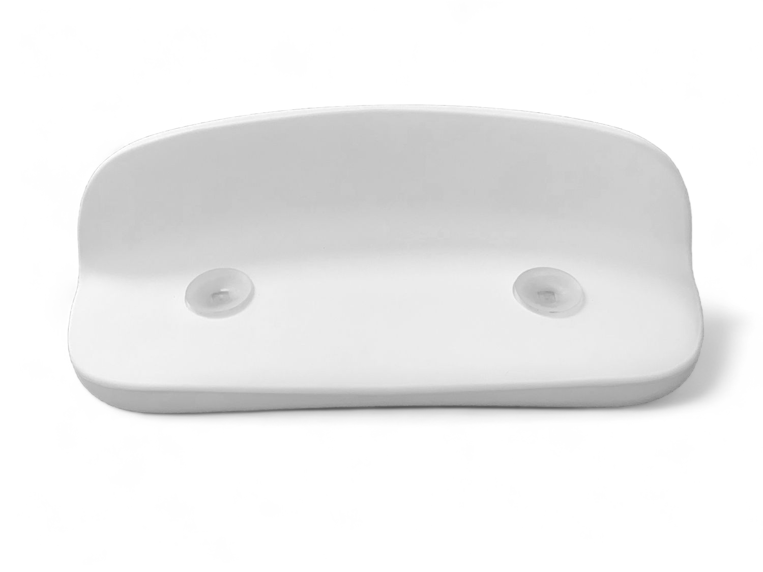 Repose-tête blanc de forme arrondie Bluestone, ergonomique et anti-dérapant pour baignoire - vue 3