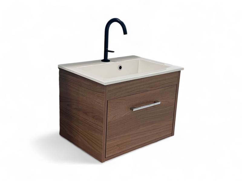 Plan-vasque Oceana 56 cm avec meuble de salle de bains à un tiroir