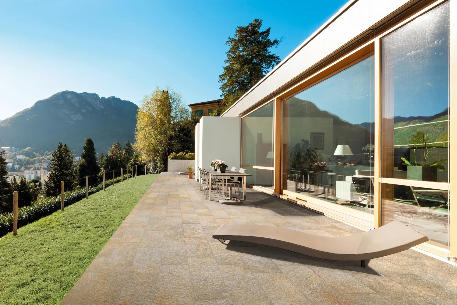 Grès cérame Tagina Pietra Regale Elva mat 90 x 90 cm, rectifié