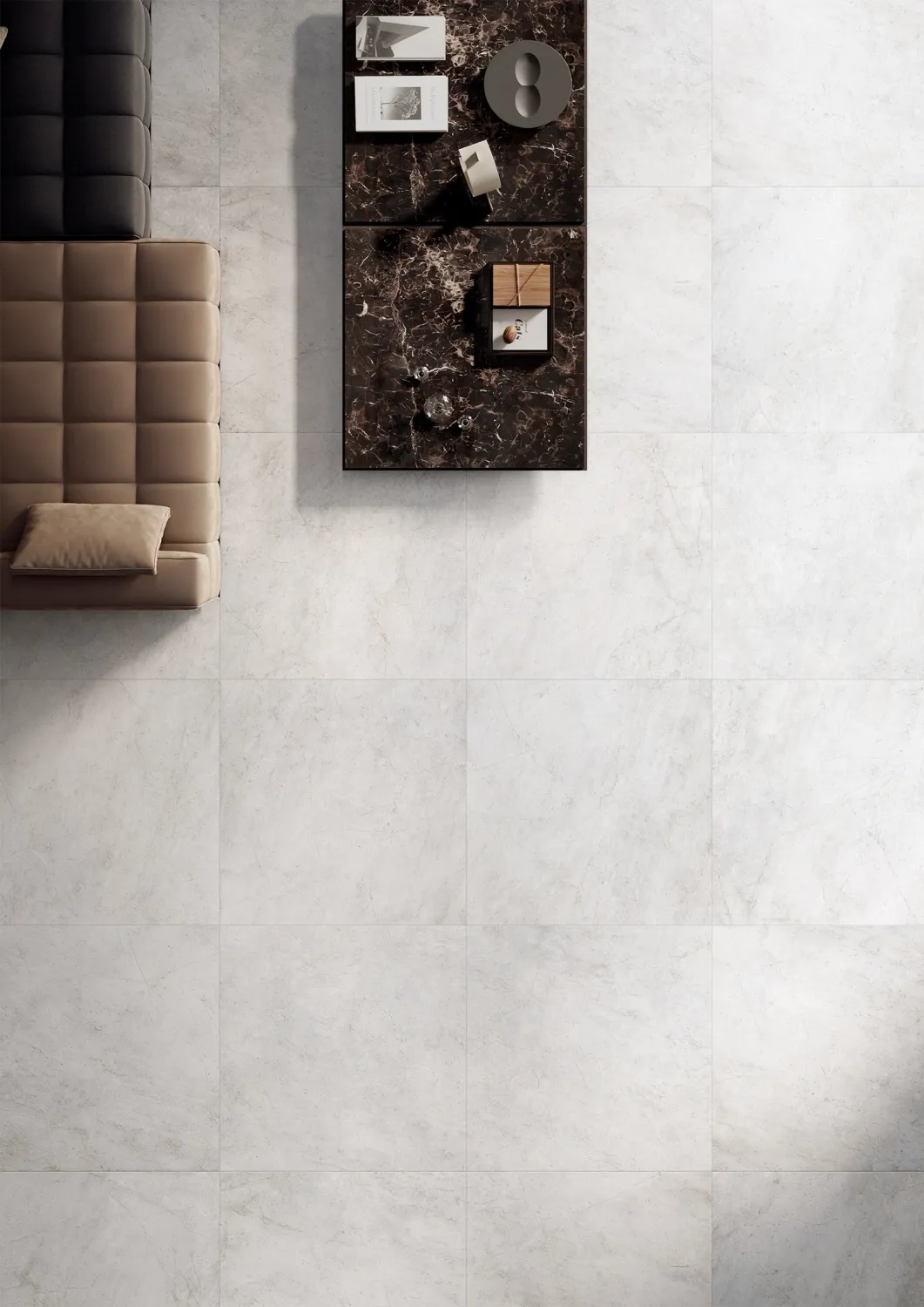 Grès cérame Tagina Pietra d’Orvieto Bianco mat 30 x 60 cm, rectifié
