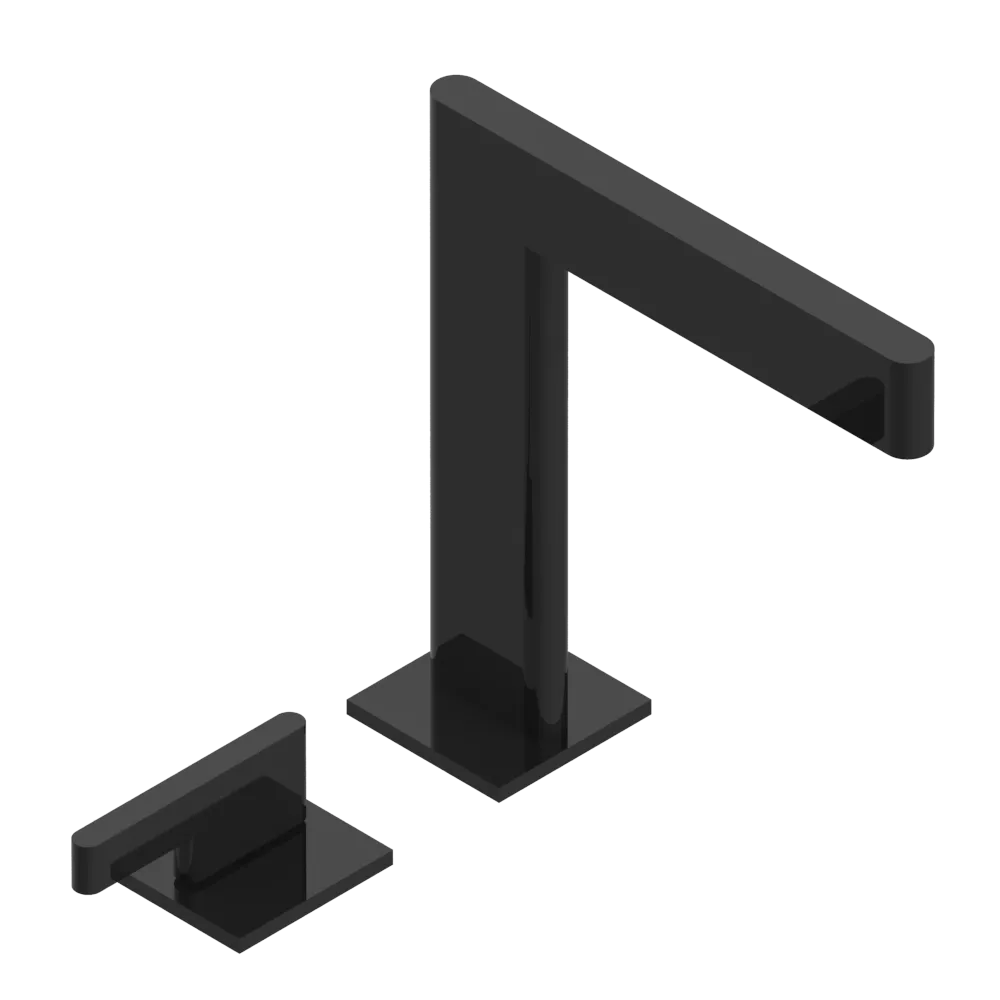 Mitigeur de lavabo THG 2 trous avec bec et mitigeur progressif - Collection "Icon-X"