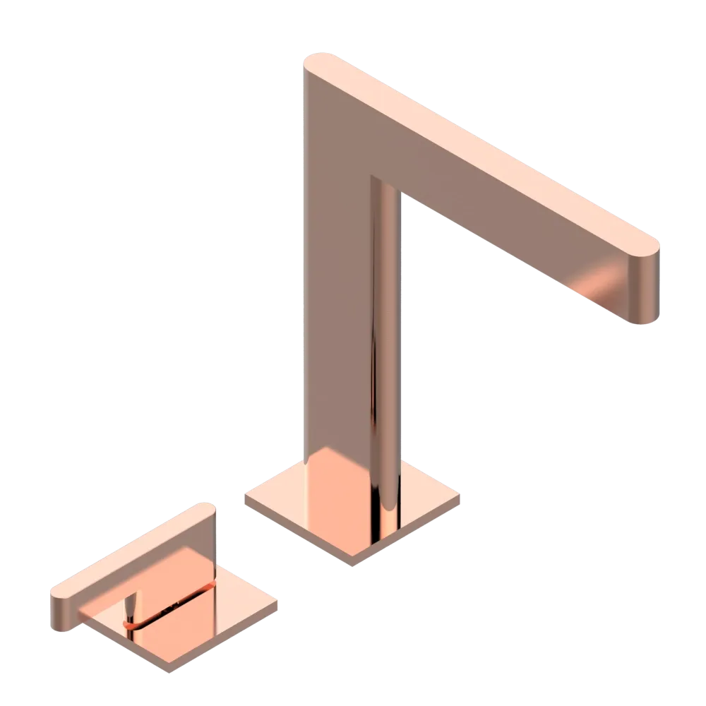 Mitigeur de lavabo THG 2 trous avec bec et mitigeur progressif - Collection "Icon-X" — vue 4