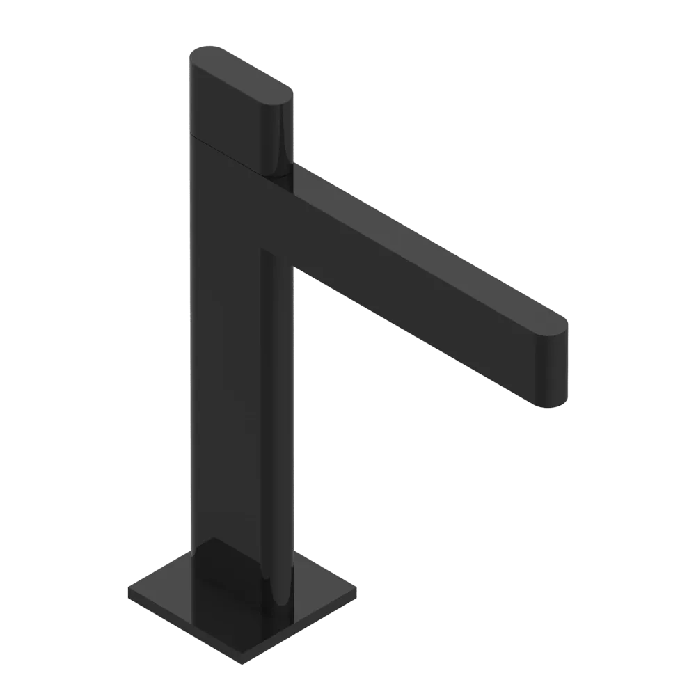 Mitigeur de lavabo monotrou THG 200 avec vidage - Collection "Icon-X à manettes"