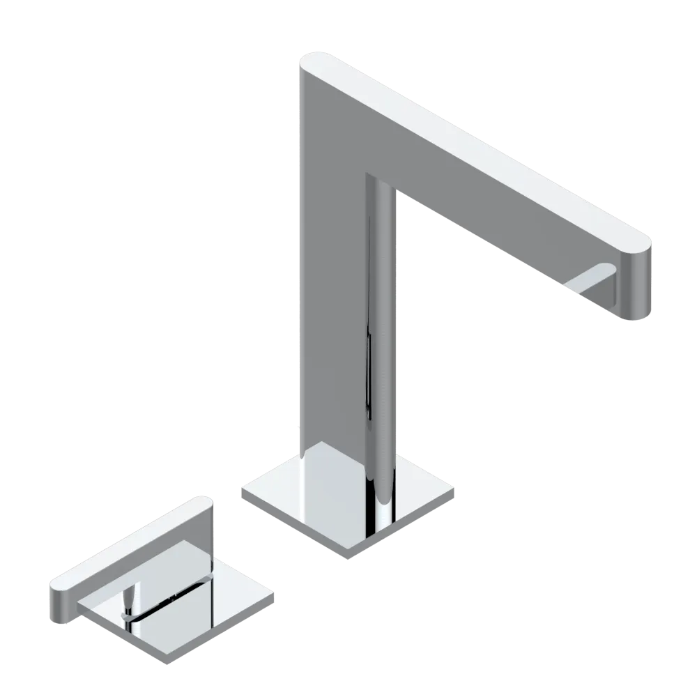 Mitigeur de lavabo THG 2 trous avec bec et mitigeur progressif - Collection &quot;Icon-X&quot;