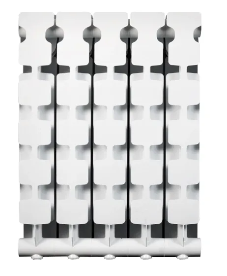 Elément de radiateur en aluminium moulé Fondital CALIDOR80 B2 (entraxe 500 / profondeur 80) — vue 4