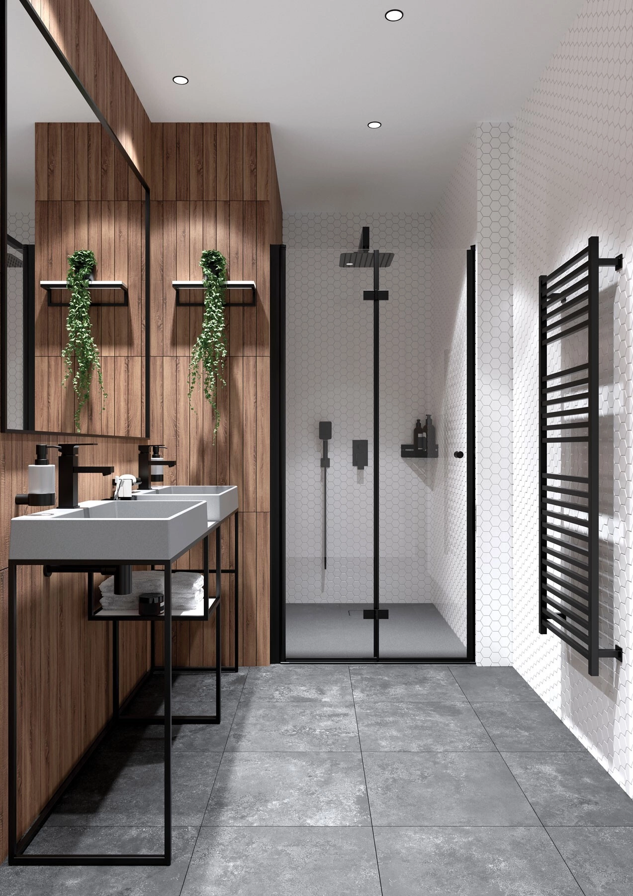 Mitigeur de lavabo Deante Anemon 95 sans bonde en noir mat - vue 8