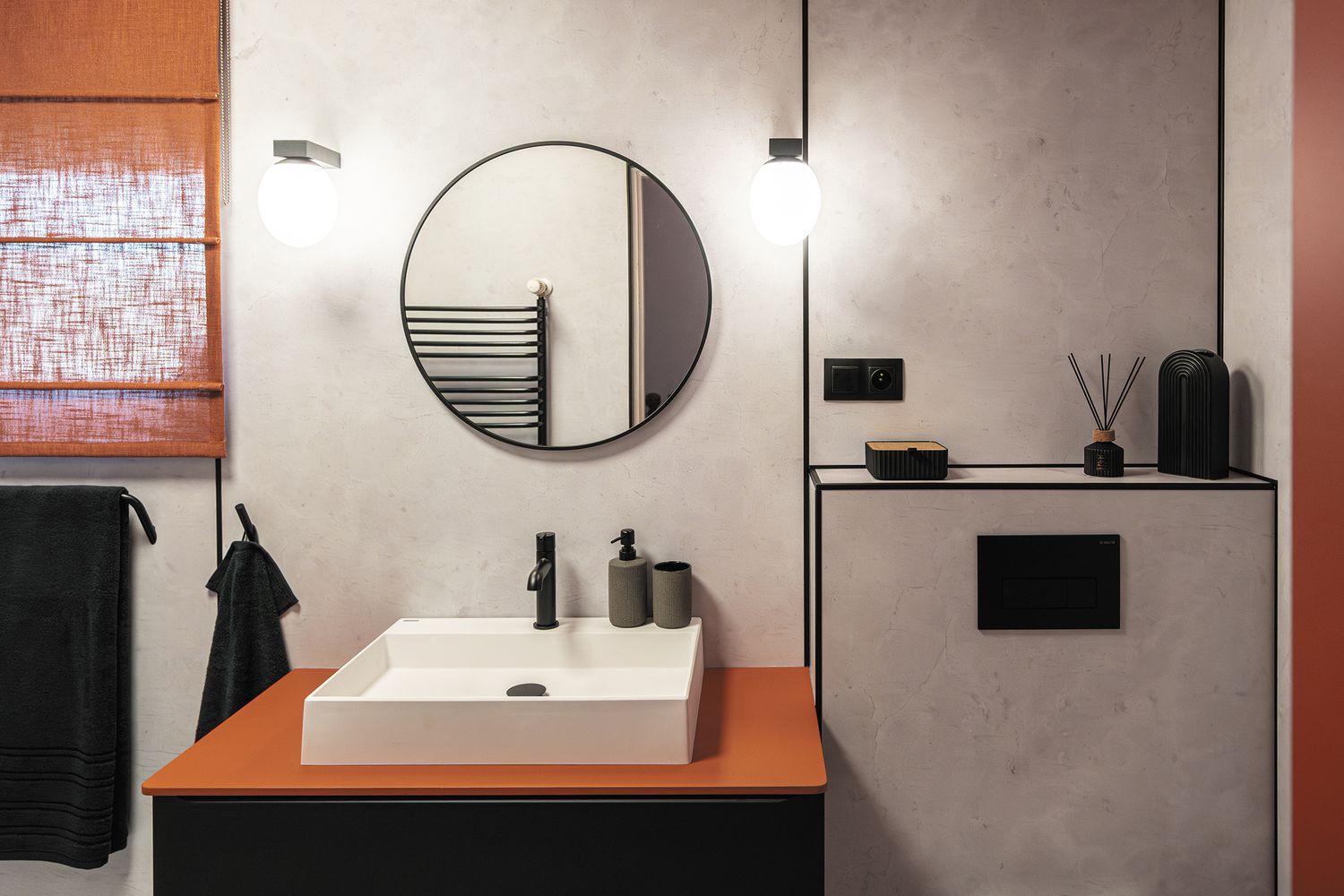 Bonde de lavabo Deante click-clac en noir mat — vue 4
