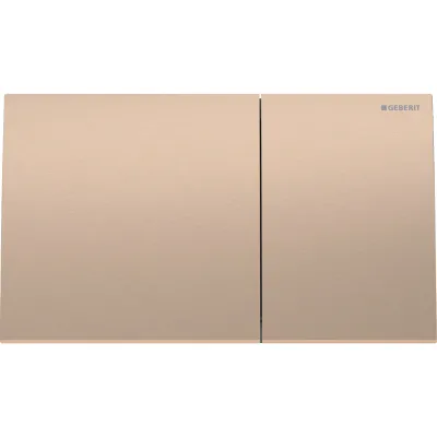 Plaque de déclenchement Geberit Sigma70 / Or rouge brossé