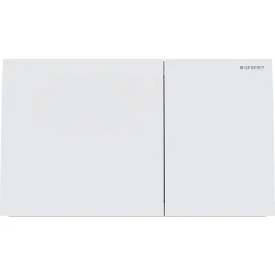 Plaque de déclenchement Geberit Sigma70 / Blanc mat