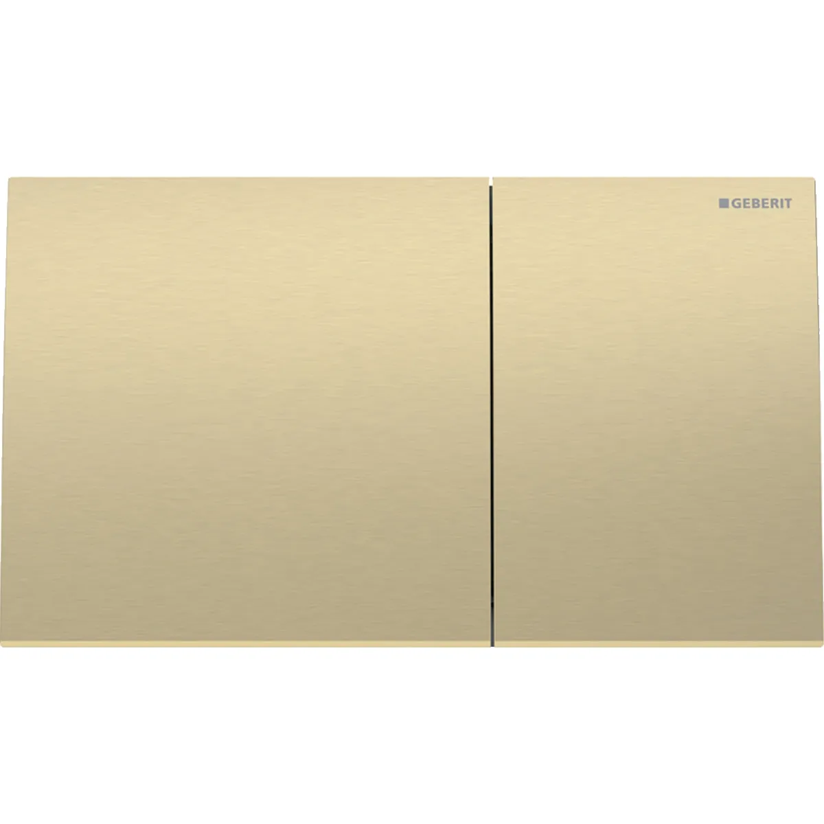 Plaque de déclenchement Geberit Sigma70 / Laiton brossé
