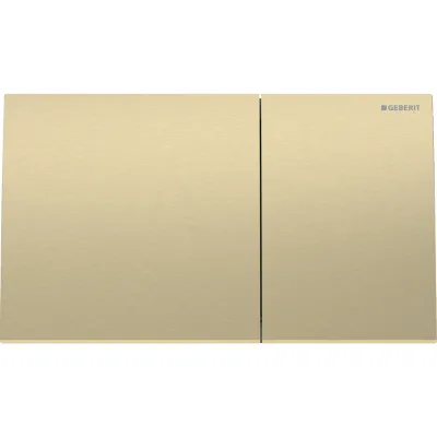 Plaque de déclenchement Geberit Sigma70 / Laiton brossé