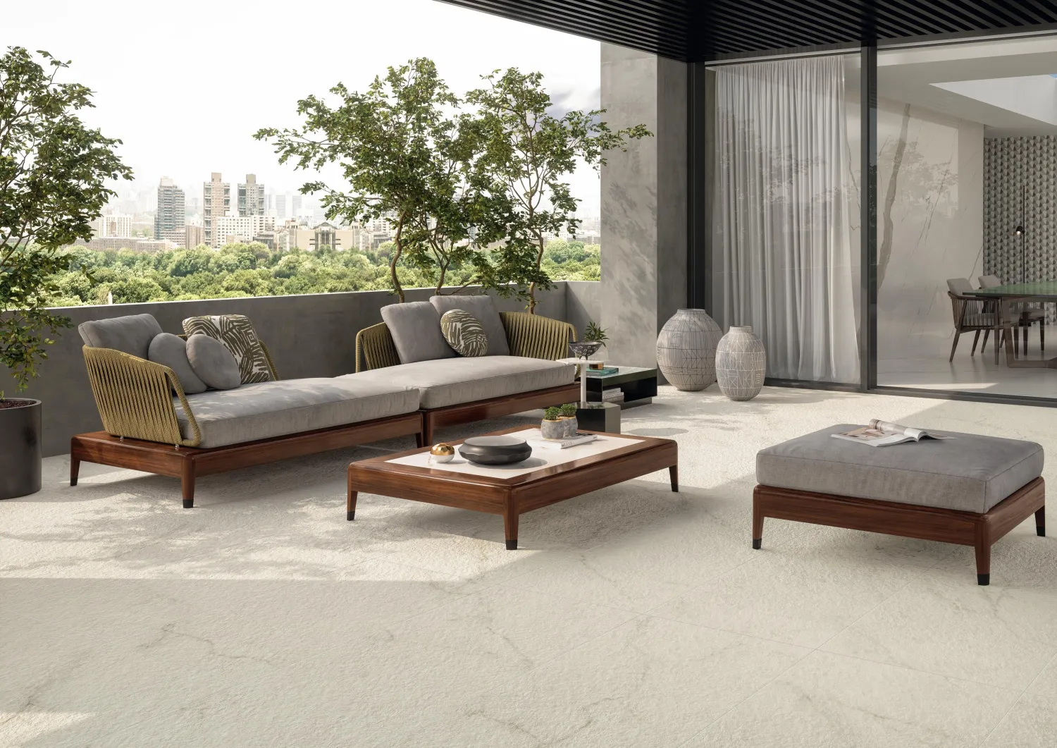 Grès cérame Marvel X Calacatta Apuano mat 60 x 120 cm - Atlas Concorde