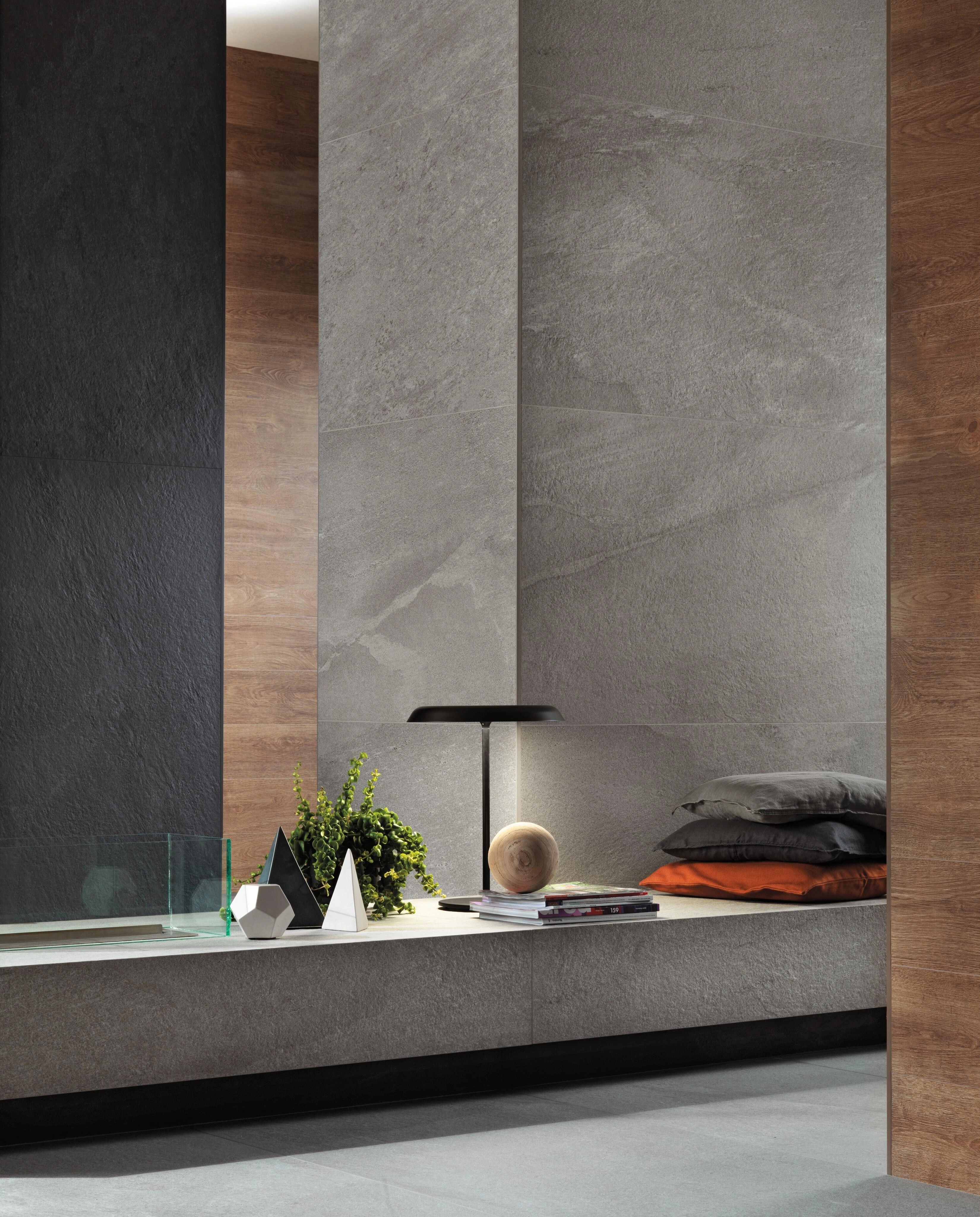 Grès cérame Klif Grey mat 75 x 150 cm - Atlas Concorde - 2ème choix - vue 6