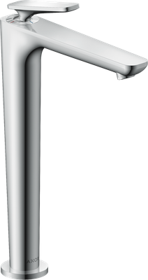Mitigeur de lavabo AXOR Citterio C 250 surélevé CoolStart avec poignée manette et bonde à écoulement libre