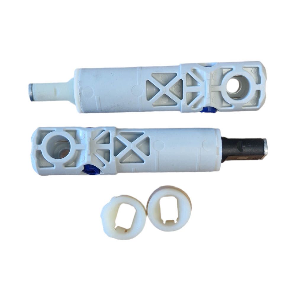 Kit de charnières pour abattant de WC Geberit iCon / Acanto, abaissement automatique, mécanisme QuickRelease, pour EasyMount