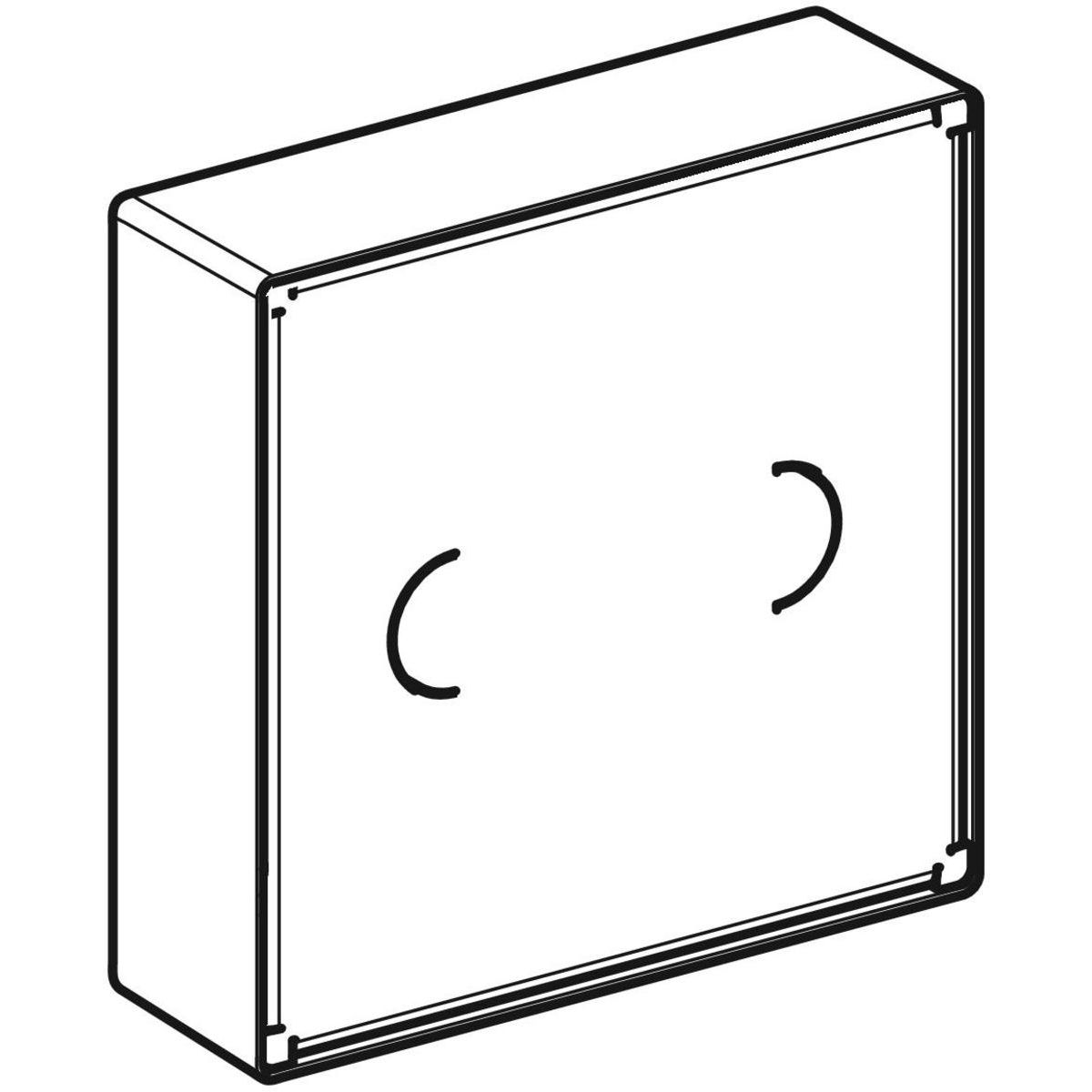 Geberit Reservation Box for Flush-Mounted Cover Plate, for Electronic Wall-Mounted Faucet