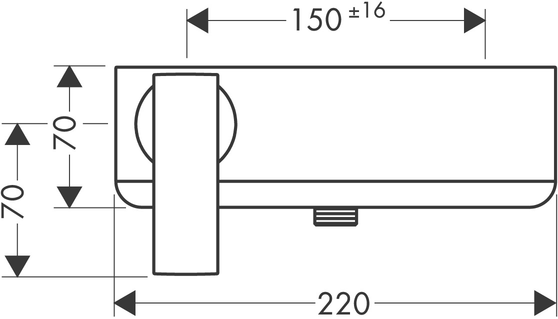 Mitigeur de douche AXOR Citterio - vue 2