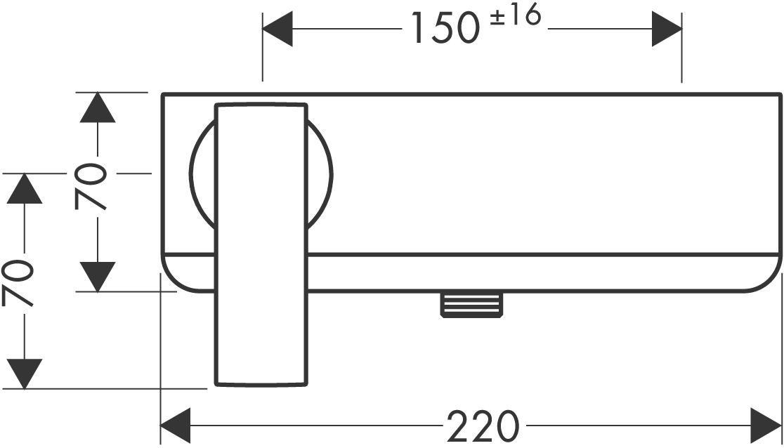 Mitigeur de douche AXOR Citterio