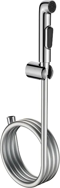 Douchette hygiénique pour WC Deante en chromé avec support et flexible de 120 cm — vue 2