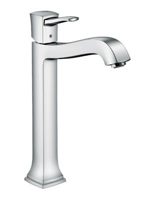 Mitigeur de lavabo Hansgrohe Metropol Classic 260 pour vasque libre avec tirette et vidage
