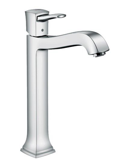 Mitigeur de lavabo Hansgrohe Metropol Classic 260 pour vasque libre avec tirette et vidage