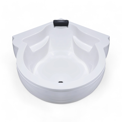 Elysée Bathtub 148 x 148 cm with Integrated Headrest