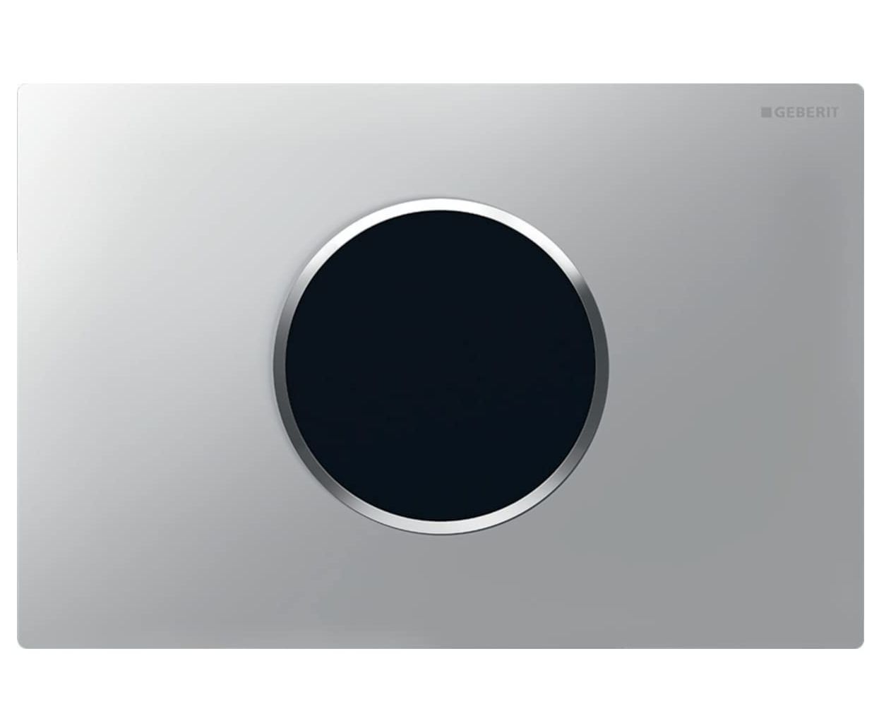 Plaque de déclenchement infrarouge Geberit Sigma10 pour réservoir à encastrer Sigma 12 cm / Chromé mat