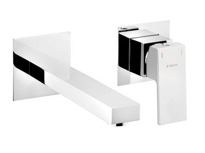 Deck-mounted Basin Mixer Deante Anemon 184 mm without Waste in Chrome