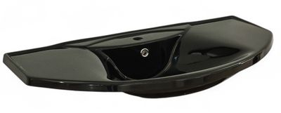 Black granite Meditec washbasin 95 cm