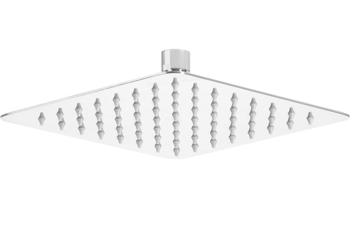 Square Shower Head Deante Floks 200 in Chrome
