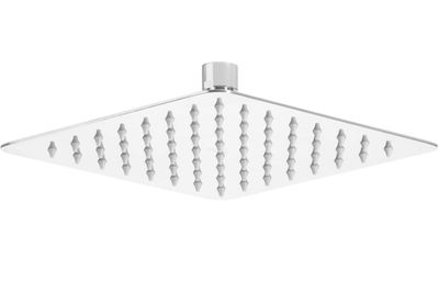 Square Shower Head Deante Floks 200 in Chrome