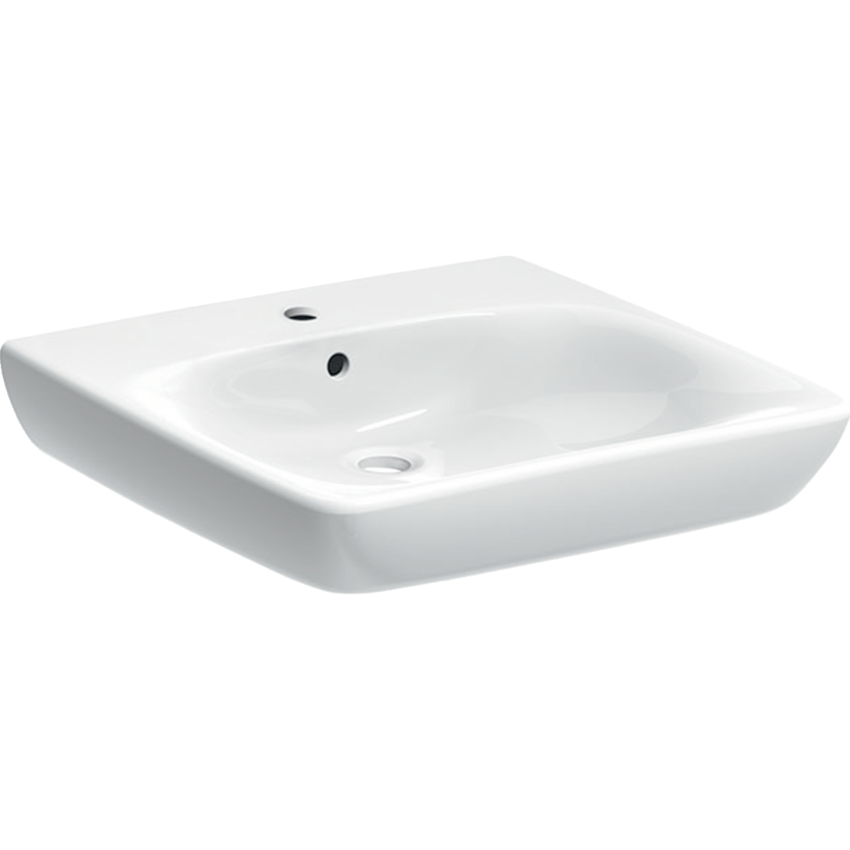 Lavabo Geberit Selnova Comfort 65 cm (adapté PMR) - vue 7
