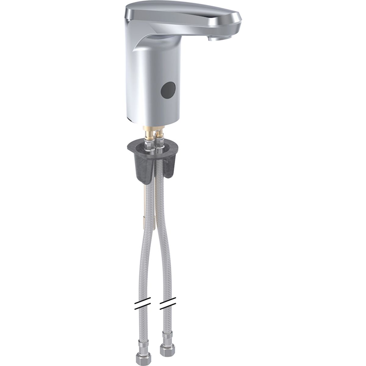 Mitigeur électronique de lavabo Geberit type 80, alimentation avec pile