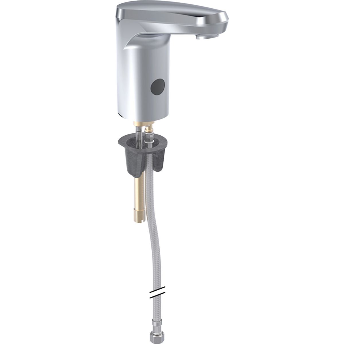 Robinet électronique de lavabo Geberit type 80, alimentation avec pile