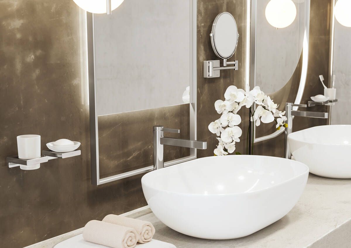 Miroir de rasage Hansgrohe AddStoris — vue 5