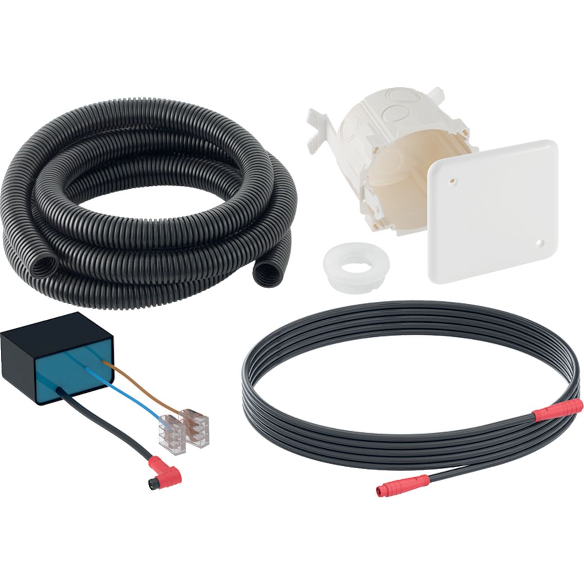 Kit d&#39;encastrement Geberit pour commandes de WC à déclenchement électronique du rinçage