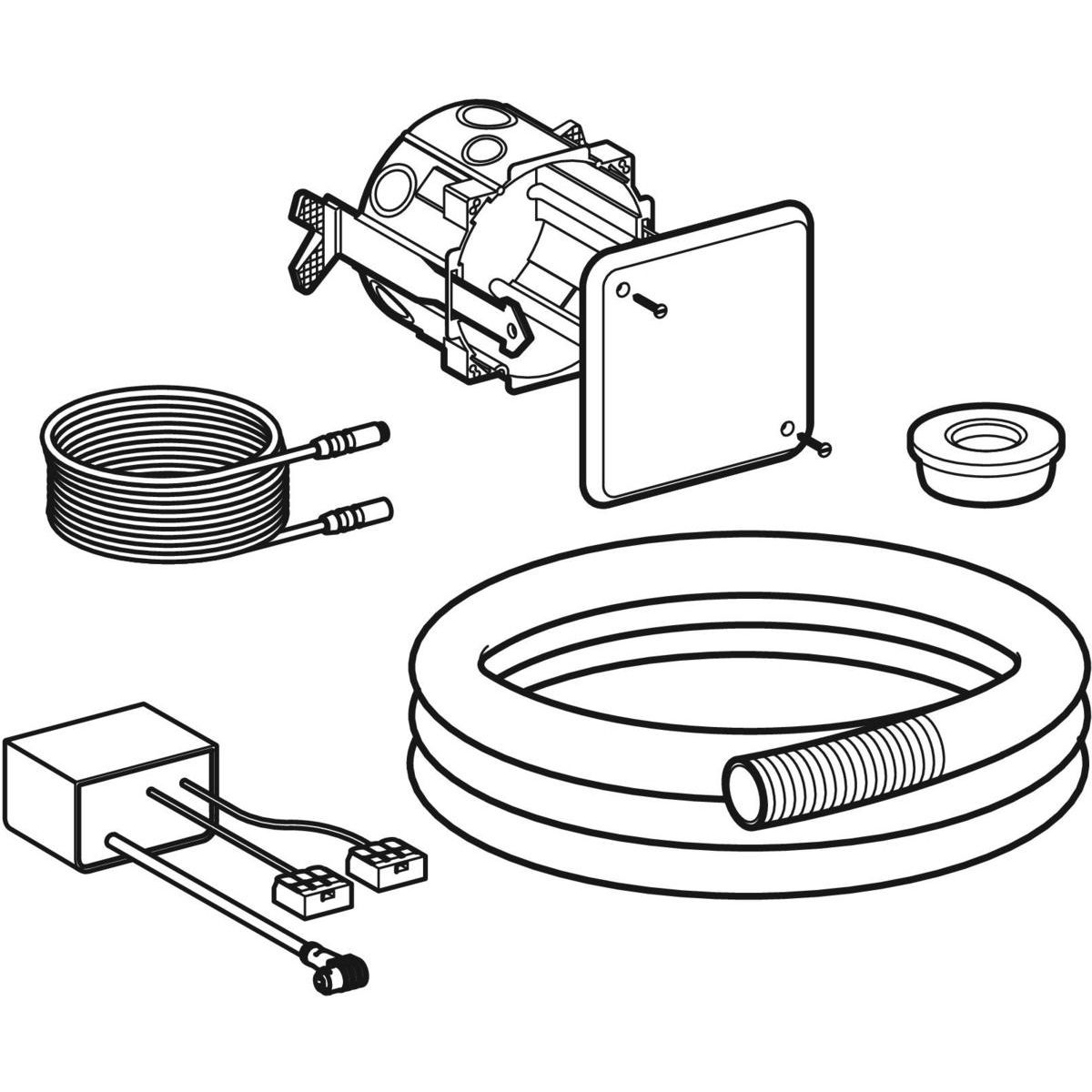 Geberit Mounting Kit for Electronic WC Flush Controls
