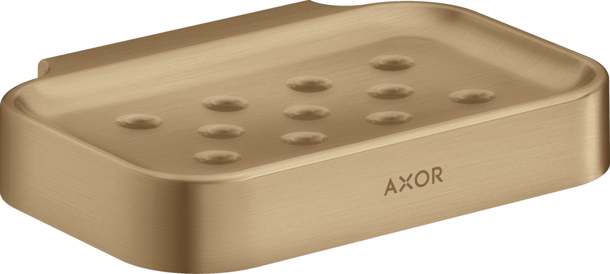 Porte savon Axor Universel Circulaire en bronze brossé