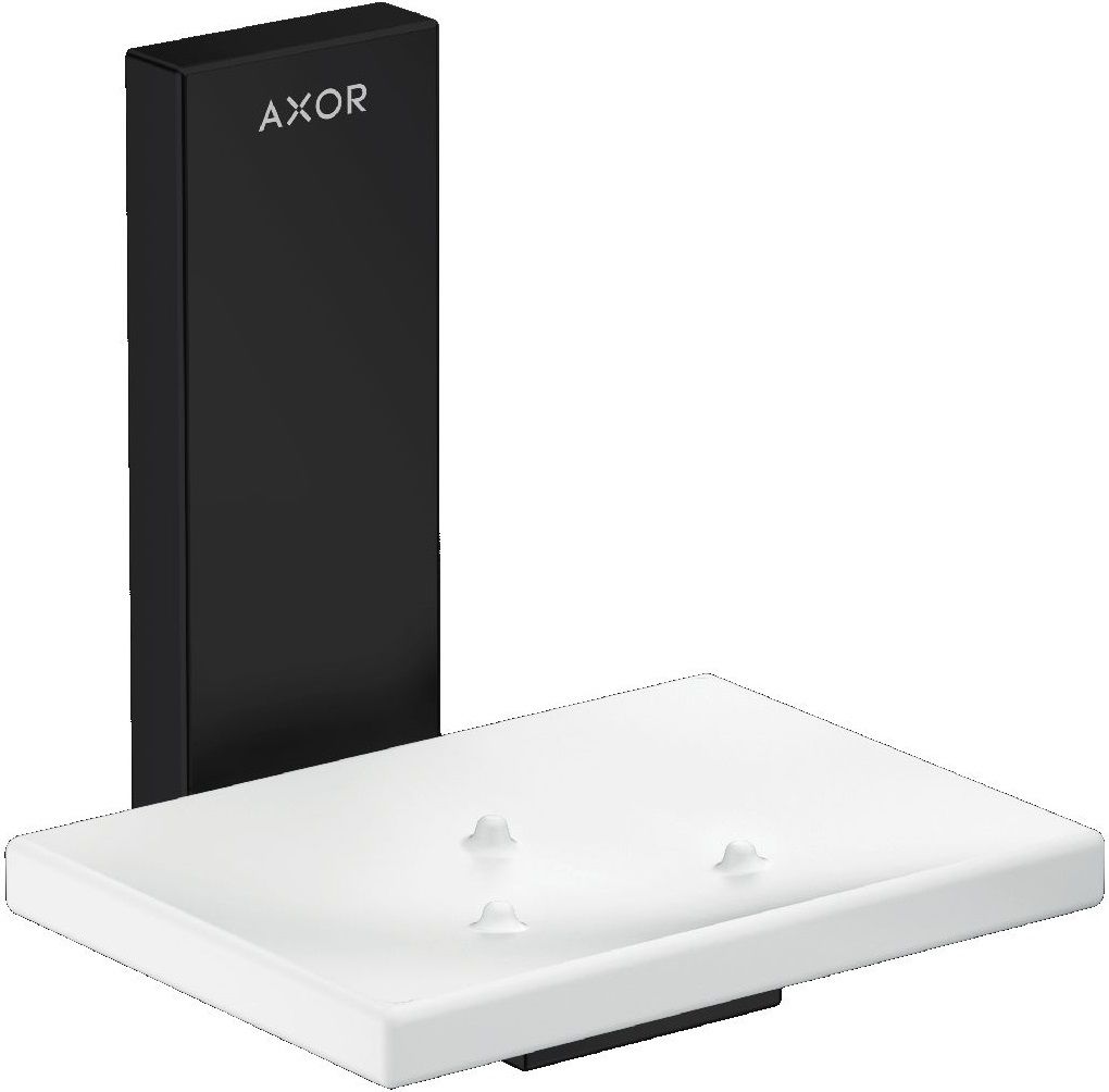Porte savon AXOR Universel Rectangulaire en noir mat