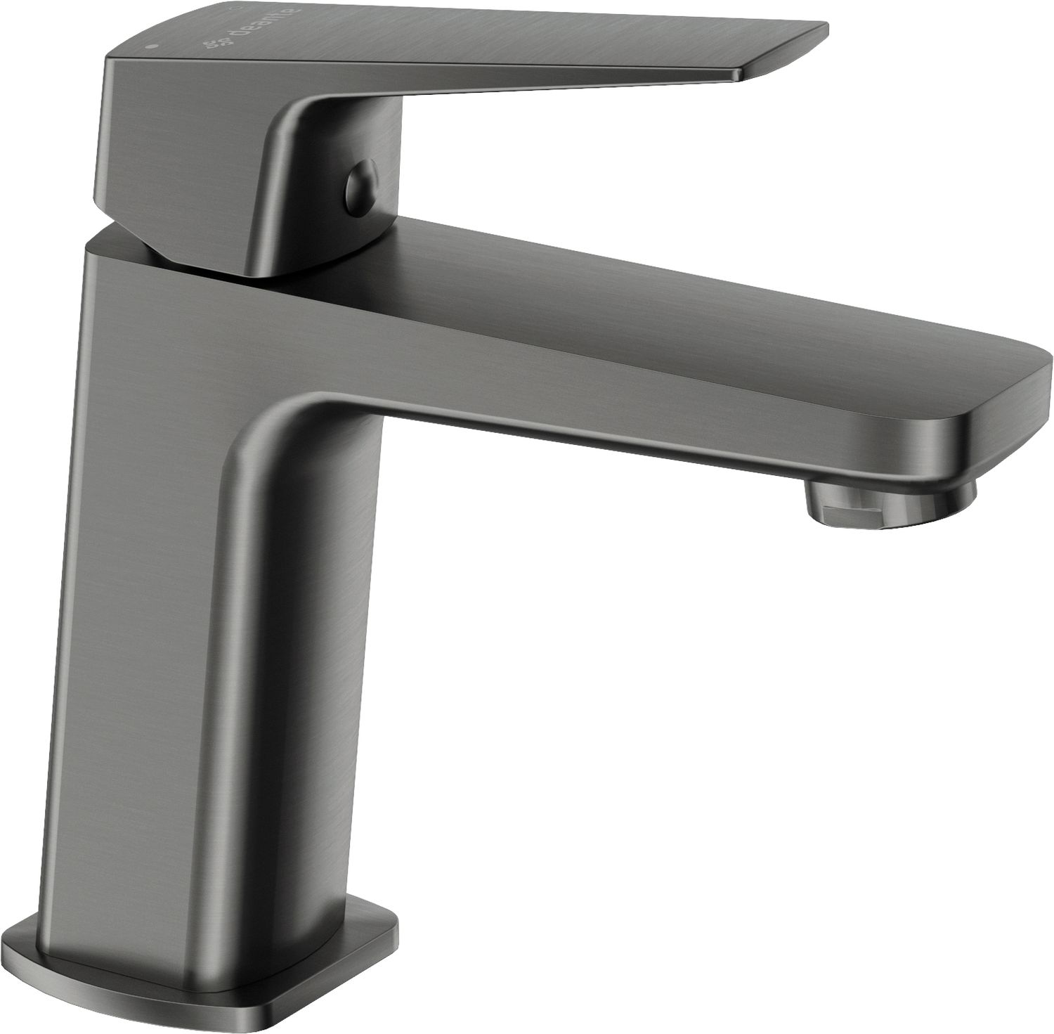 Mitigeur de lavabo Deante Blur 93 sans bonde en titane