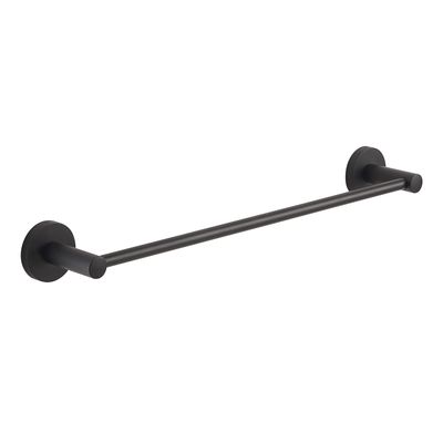 Porte-serviette Felce 50 cm en noir mat