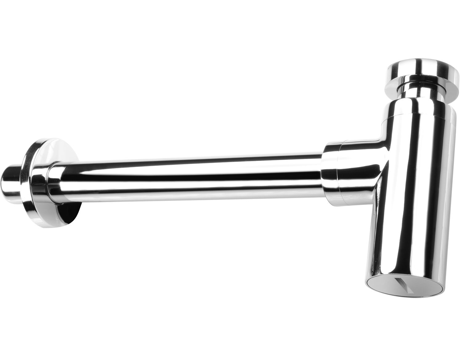 Deante Round Chrome Sink Siphon