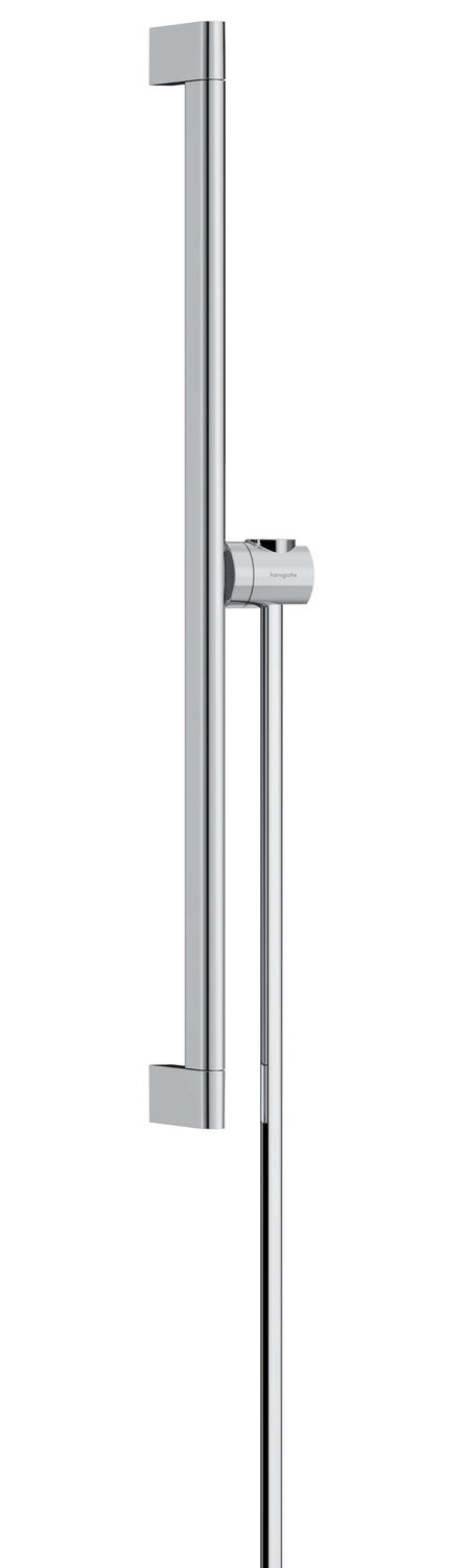 Barre de douche Hansgrohe Unica S Puro, avec support de douchette et flexible Isiflex 160 cm