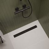 RainDrain Go Kit complet pour installation caniveau de douche à carreler 500 hauteur faible/standard