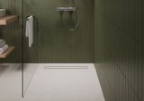 RainDrain Go Kit complet pour installation caniveau de douche à carreler 1200 hauteur faible/standard