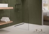 RainDrain Go Kit complet pour installation caniveau de douche à carreler 1200 hauteur faible/standard