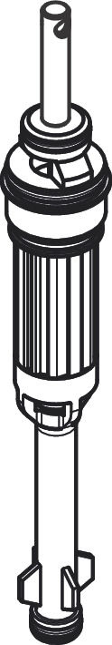 Inverseur pour mitigeur de baignoire Axor Citterio 4 trous - vue 2