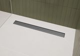 RainDrain Go Kit complet pour installation caniveau de douche à carreler 900 hauteur faible/standard