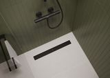 RainDrain Go Kit complet pour installation caniveau de douche à carreler 1200 hauteur faible/standard